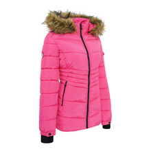 Load image into Gallery viewer, Madden Girl Women's Fur Hooded Jacket
