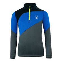 Load image into Gallery viewer, Spyder Boys' Ambush Zip T-Neck Top
