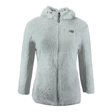 Load image into Gallery viewer, New Balance Women's Full Zip Sherpa Fleece Hooded Jacket
