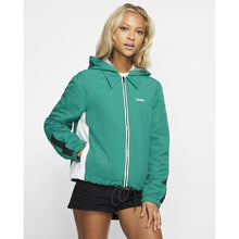 Load image into Gallery viewer, Hurley Women's One and Only Hooded Jacket Mystic Green S
