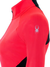Load image into Gallery viewer, Spyder Women's Omny Half Zip T-Neck Top
