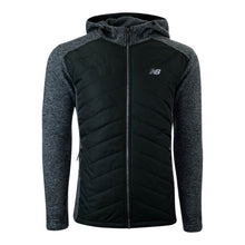Load image into Gallery viewer, New Balance Men's Quilted Full-Zip Fleece Hooded Jacket
