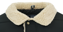 Load image into Gallery viewer, IZOD Men's Sherpa-Lined Collar Winter Jacket Black 2XL
