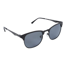 Load image into Gallery viewer, Filtrate Gaston Polarized Sunglasses Black Metal/Grey
