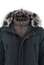 Load image into Gallery viewer, London Fog Men's 3-in-1 Snorkel Parka Olive L
