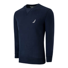 Load image into Gallery viewer, Nautica Men's Sueded Fleece Crewneck Sweatshirt Navy M

