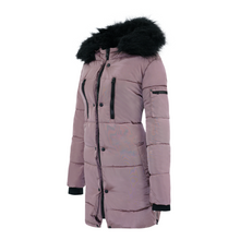 Load image into Gallery viewer, Jessica Simpson Long Puffer Jacket Dusty Pink XL
