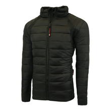 Load image into Gallery viewer, Canada Weather Gear Men's Poly Woven Full Zip Quilted Jacket Black 2XL
