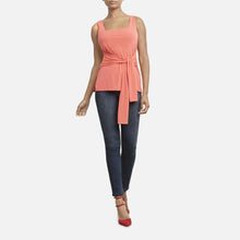 Load image into Gallery viewer, Kenneth Cole New York Women's Tie Front Knit Tank Top
