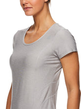 Load image into Gallery viewer, Reebok Women's Fitted Performance Reverse Marled Jersey T-Shirt
